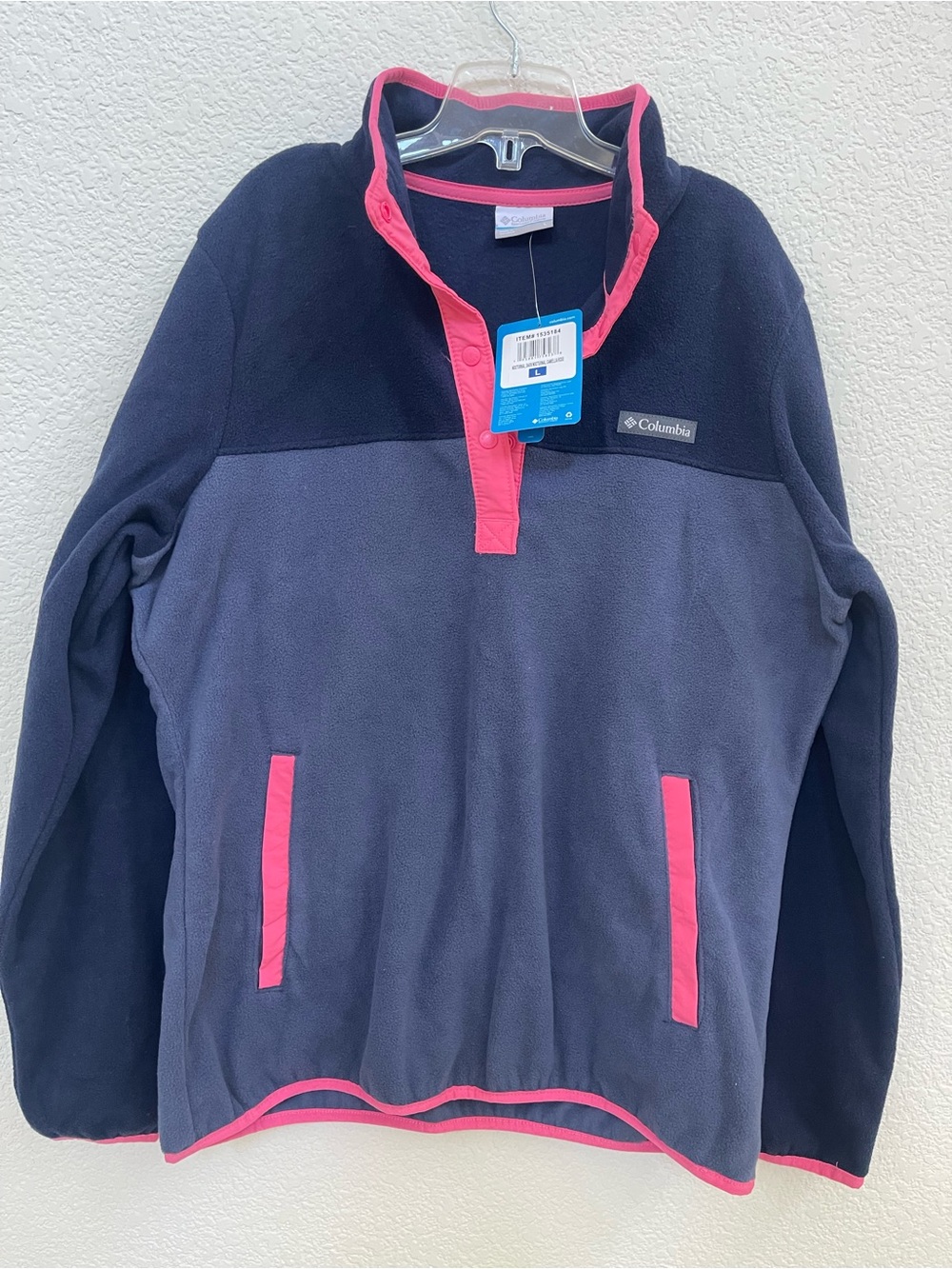 columbia women's fleece L